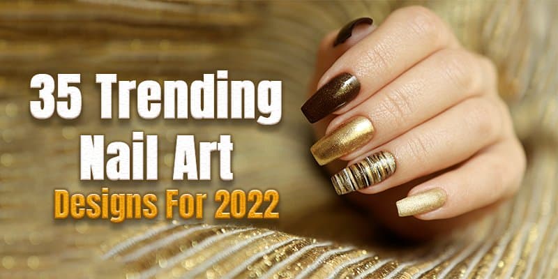 33 Stunning Gold Foil Nail Designs To Make Your Manicure Shine