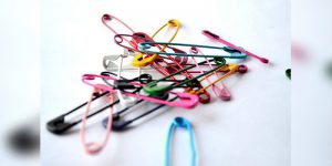 Keep colored safety pins handy 