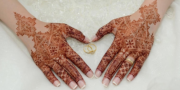 pattern bridal Mehndi design