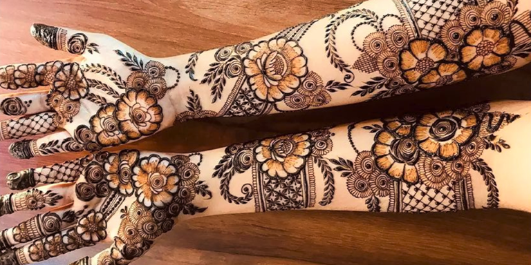 Stylish 3d mehndi design For booking and queries📞 9716882882 | Instagram-hanic.com.vn
