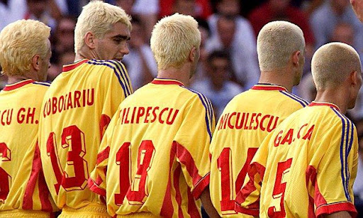 Romania's team in 1998