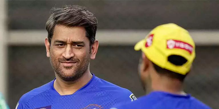 M S Dhoni sports new hairstyle at Champions League match  Cricket News   India TV