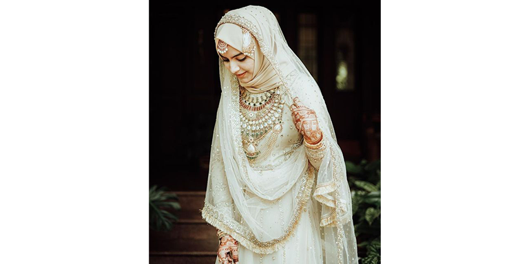Elegant Wedding Dresses With Hijab