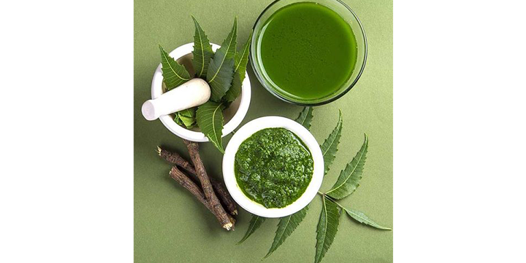 Neem Paste For Prickly Heat Treatment