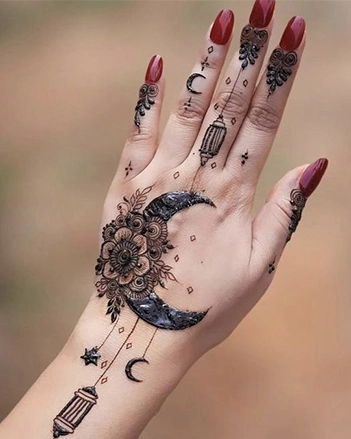 Henna stain😍||nails||nail Polish || | Bridal mehendi designs, Bridal mehndi  designs, Dulhan mehndi designs