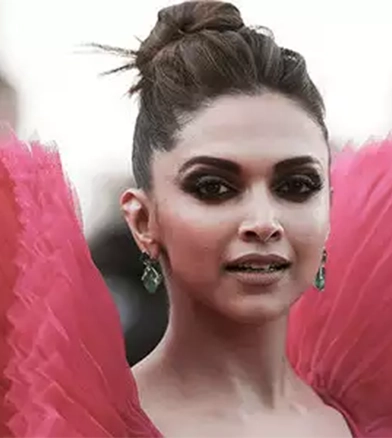 Deepika Cannes Hairstyle