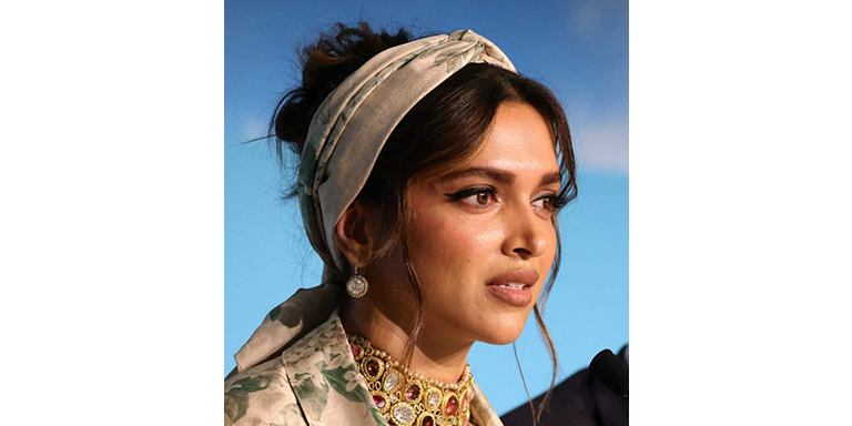 Deepika Padukone Cannes Hairstyle