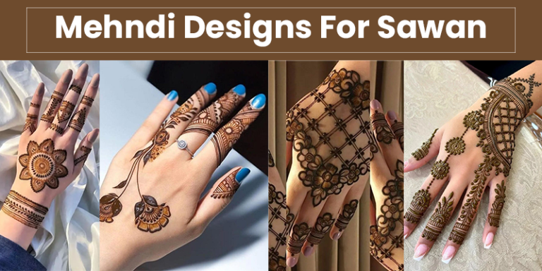 Simple Mehndi Designs For Sawan 2023