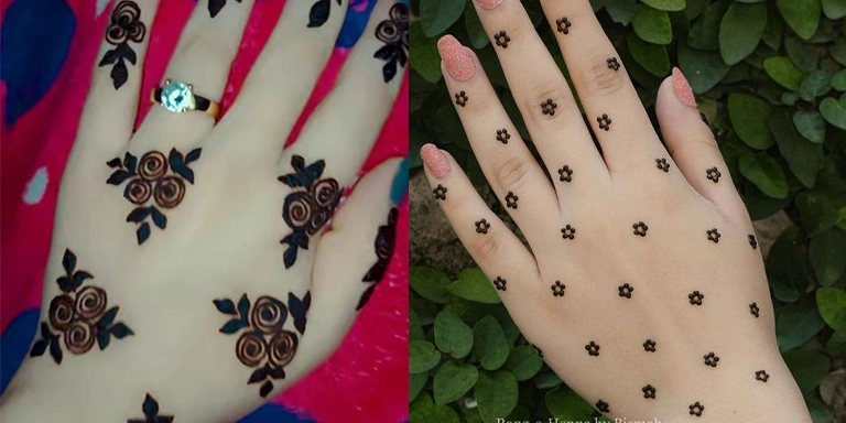 Easy Mehndi Design for Back Hand