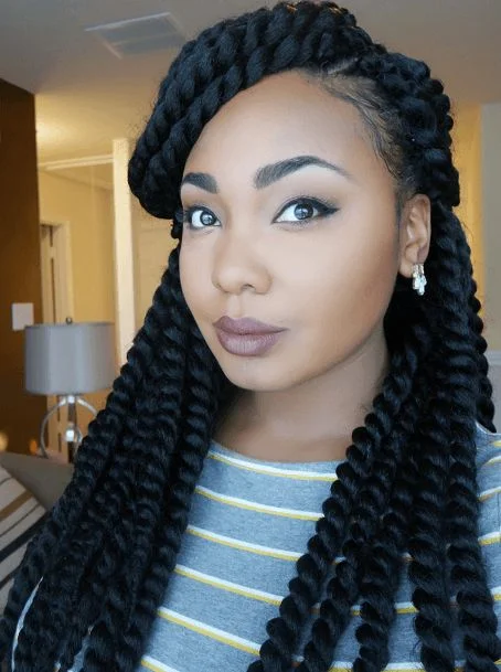 Crochet Braids hairstyles for black girls