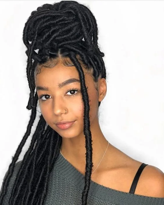 Faux Locs hairstyles for black girls