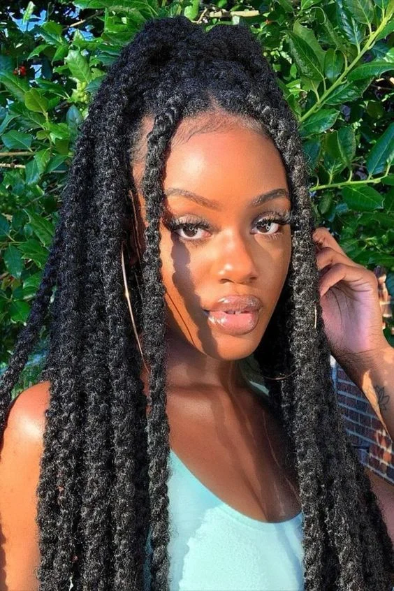 Marley Twists hairstyles for black girls