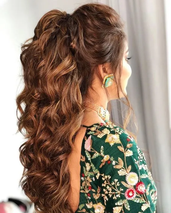 Female Bridal Makeup Hairstyle And Saree Draping at Rs 15000/person in  Hyderabad