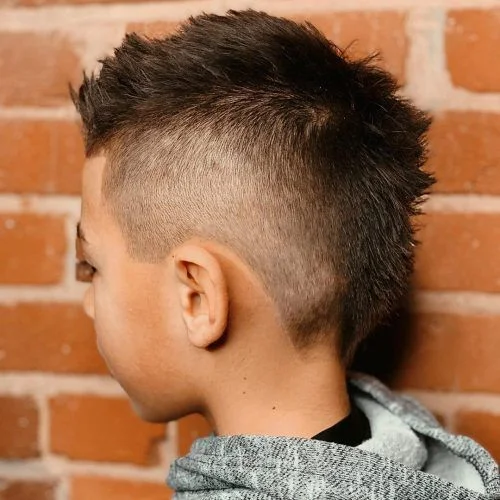 Modern kids mohawk Hairstyles for Boys