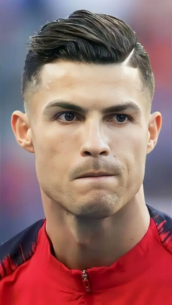 Fade Ronaldo haircut