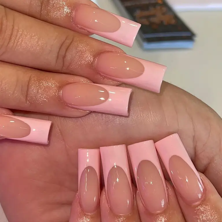 French Flair with a Twist baby pink