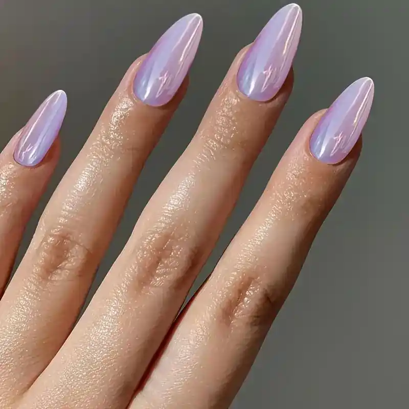 Mermaid Magic ombre nails 