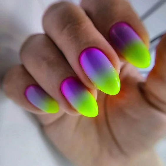 Neon Nights ombre