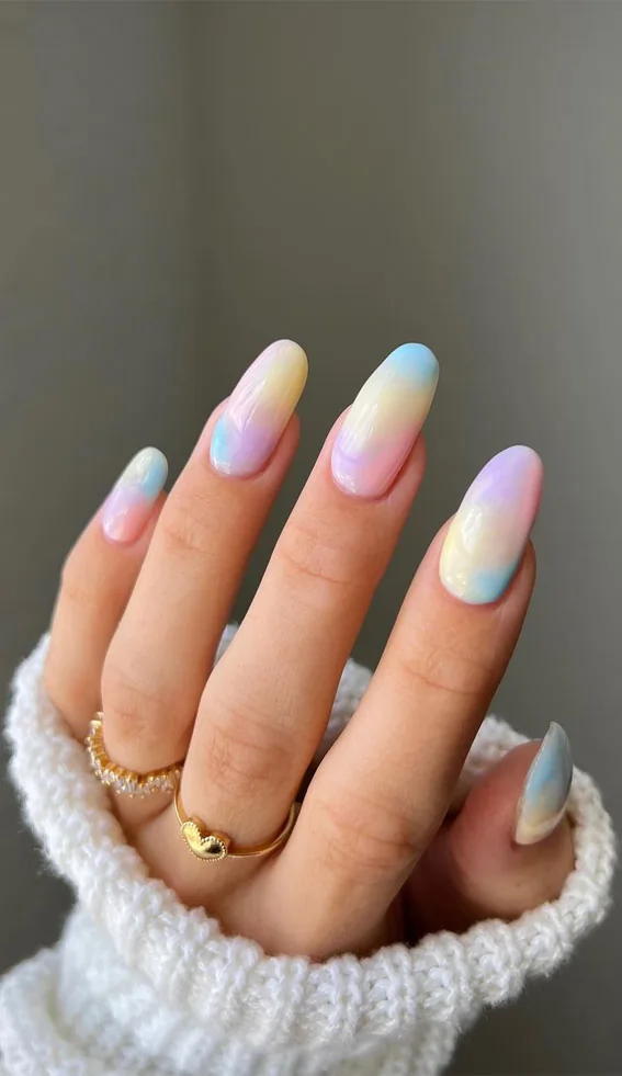 Pretty in Pastels ombre