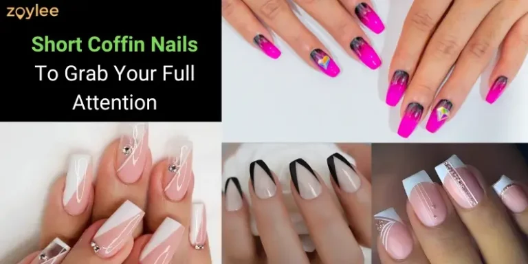 30 Short Coffin Nails Designs To Rock This Season 2024